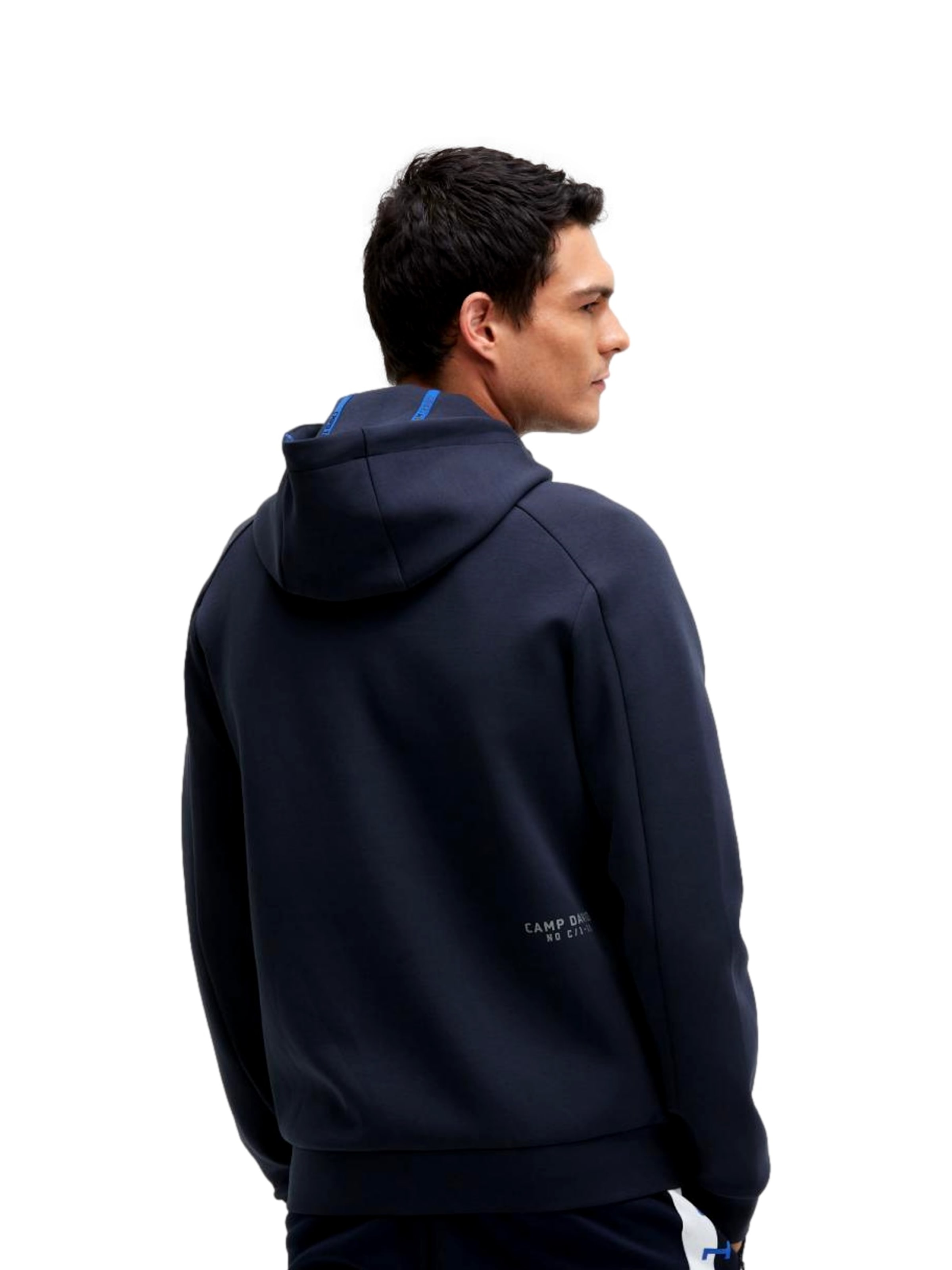 Giacca di felpa 'Game.Set.Match' di CAMP DAVID in blu