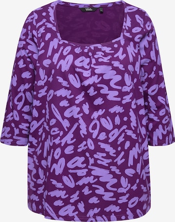 Ulla Popken Shirt in Purple: front