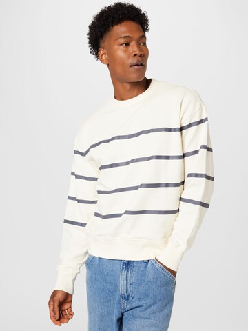 G-Star RAW - Sweatshirt em bege: frente