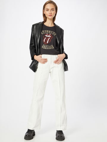 ONLY - Camisa 'Rolling Stones' em preto