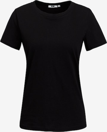 WE Fashion - Camiseta en negro: frente