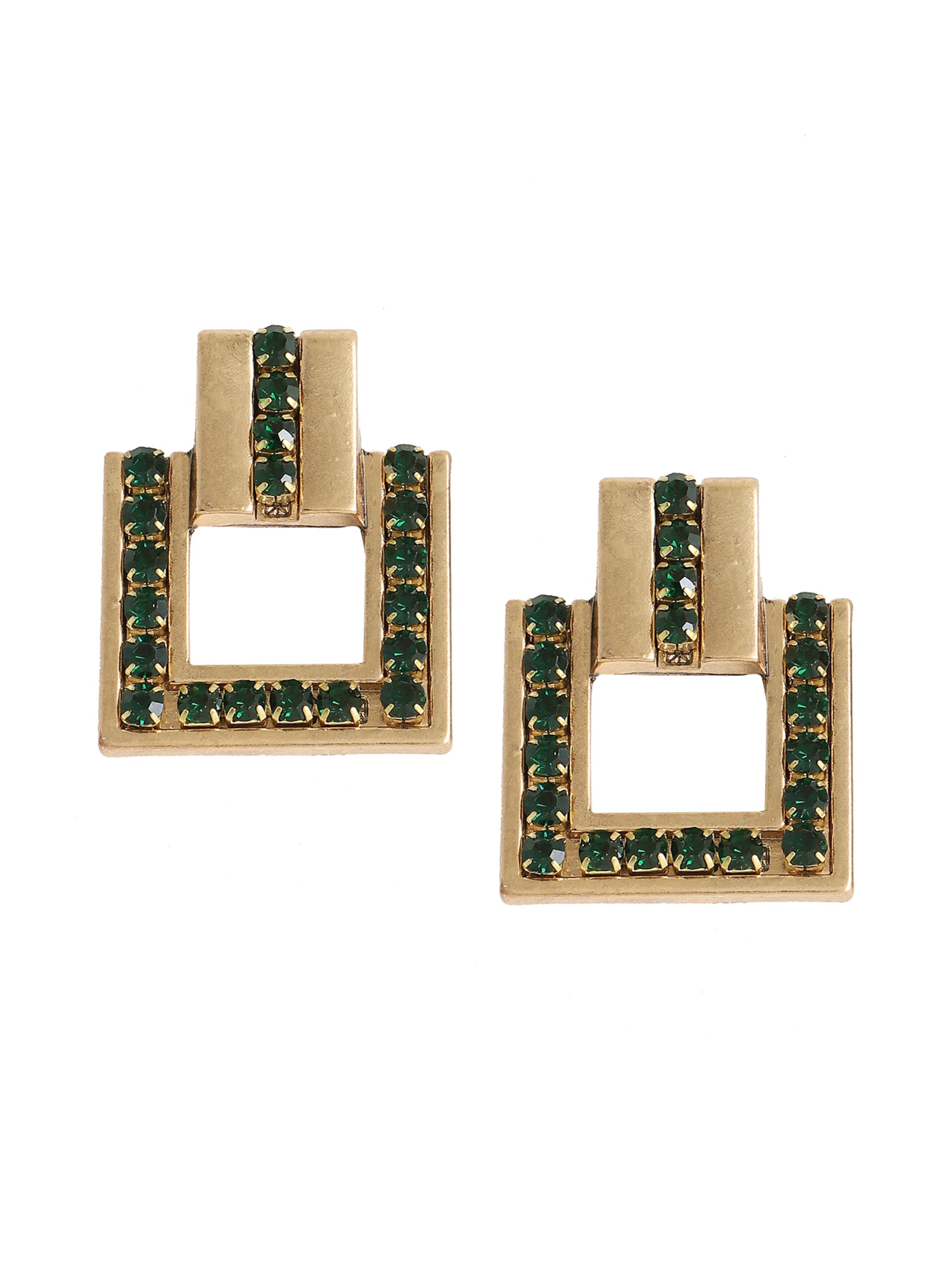 SOHI Kõrvarõngas ' Faaija ', värv Kuld: eest vaates