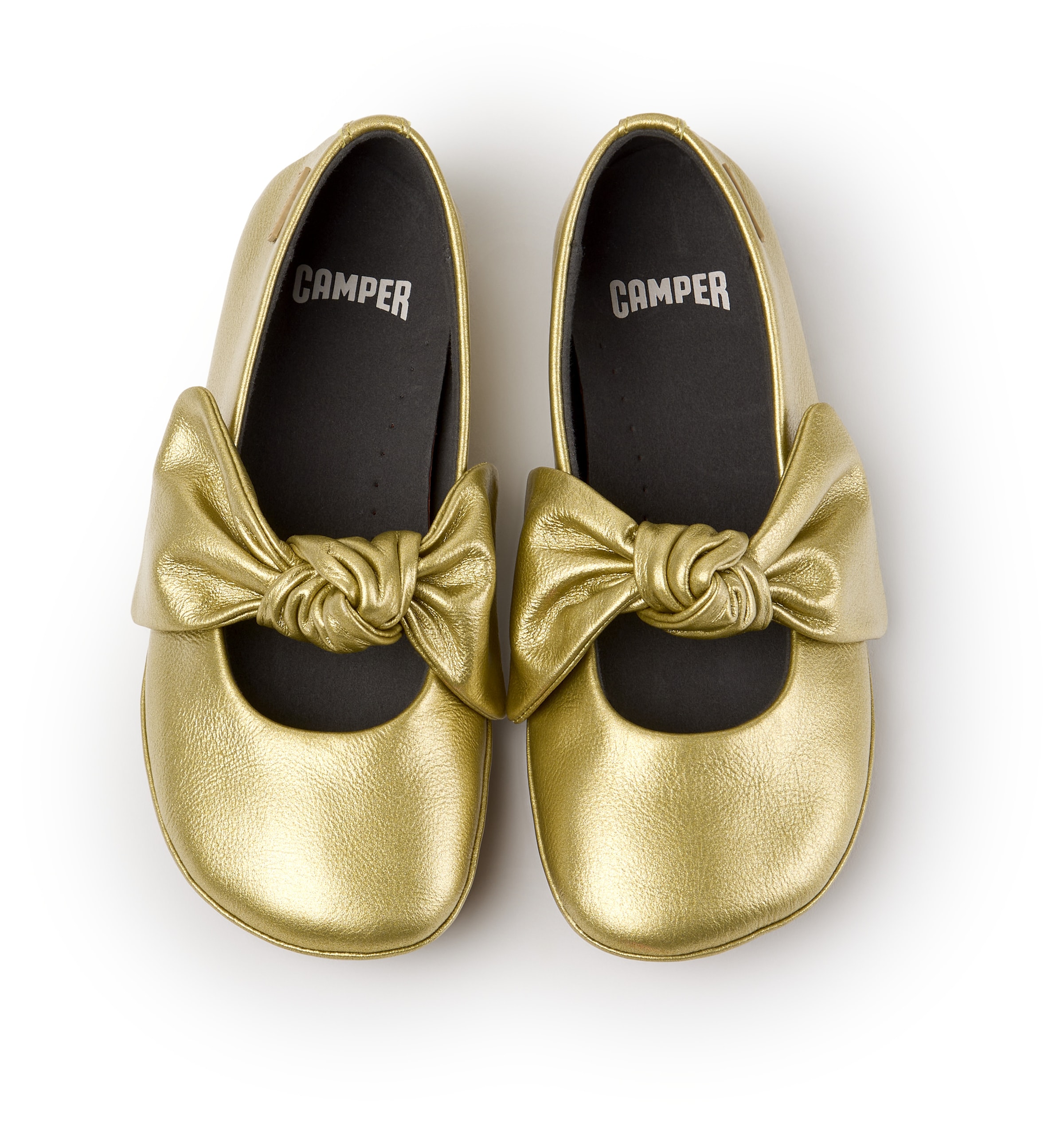 CAMPER Ballerina's 'Right' in Goud