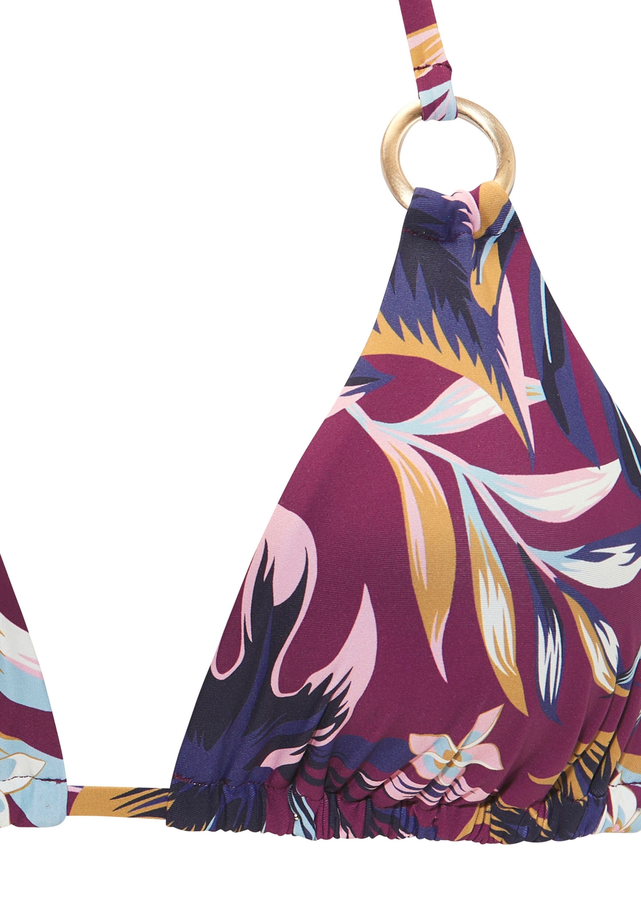 LASCANATrokutasti Bikini gornji dio - crvena boja