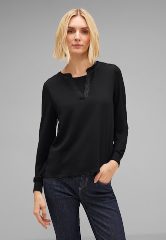 STREET ONE Bluse in Schwarz