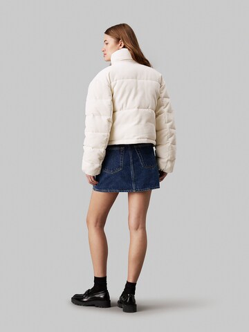 Calvin Klein Jeans Übergangsjacke in Weiß