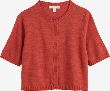 Seasalt Cornwall Knit Cardigan 'Wild Thyme' in Orange: front