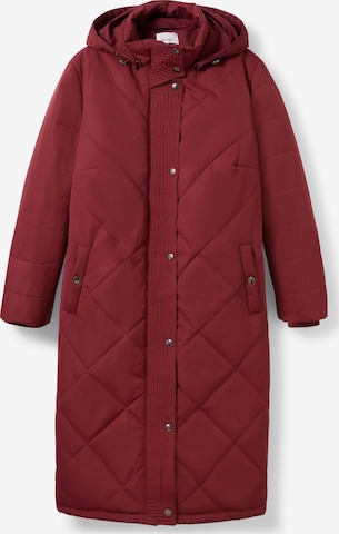 Manteau mi-saison SHEEGO en rouge : devant