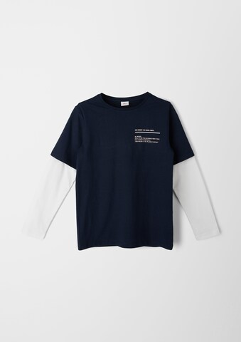 T-Shirt s.Oliver en bleu : devant