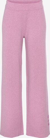 Elbsand Pants in Pink: front