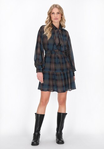 DreiMaster Vintage Shirt dress in Grey