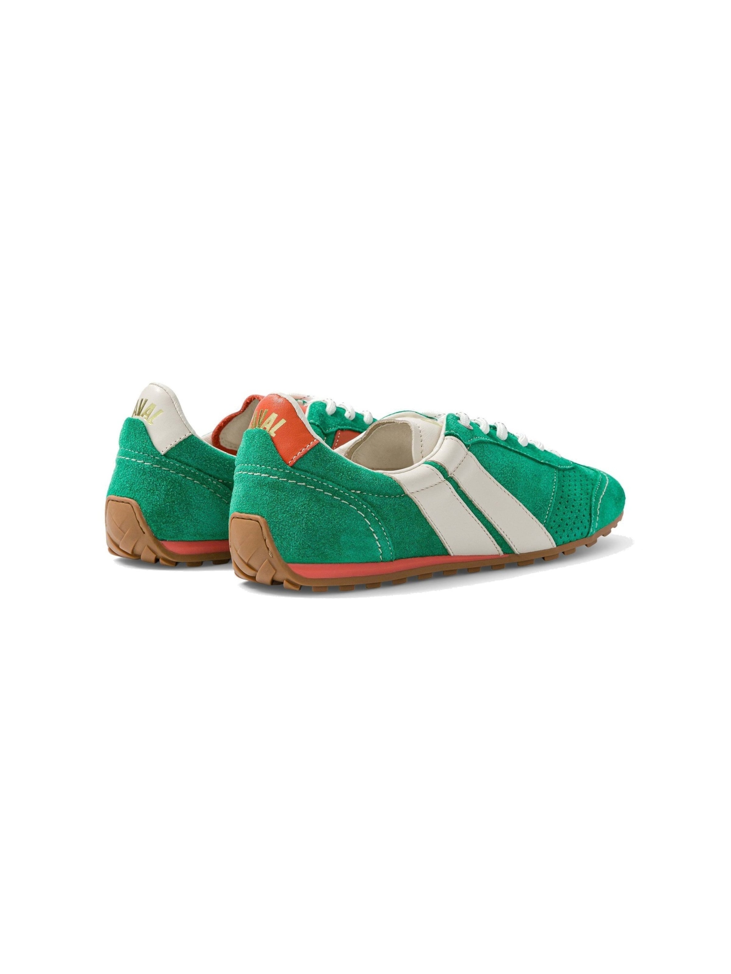 Scarpa stringata ' BALLET ' di Caval in verde