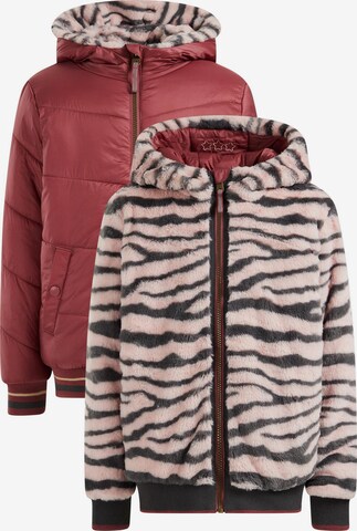 WE Fashion - Chaqueta de entretiempo en rosa: frente