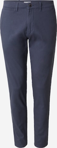 Coupe slim Pantalon chino 'JREBMICHAEL' JJ Rebel en bleu : devant