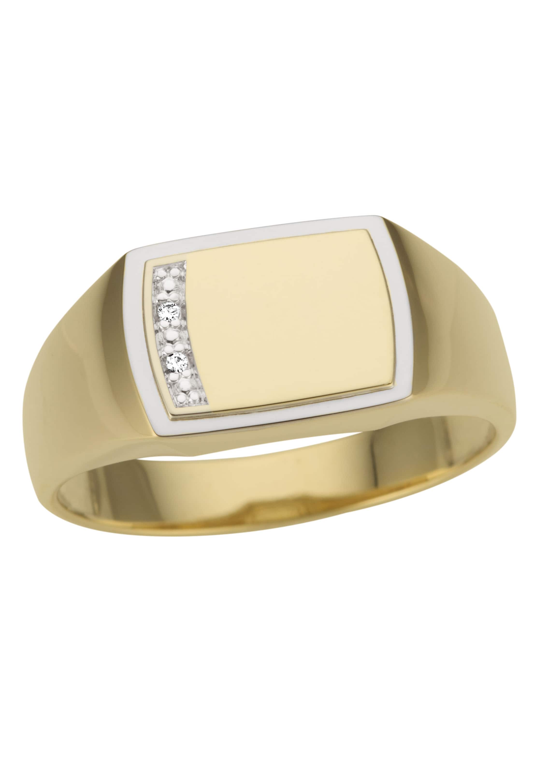 FIRETTI Ring in Gold: Vorderseite