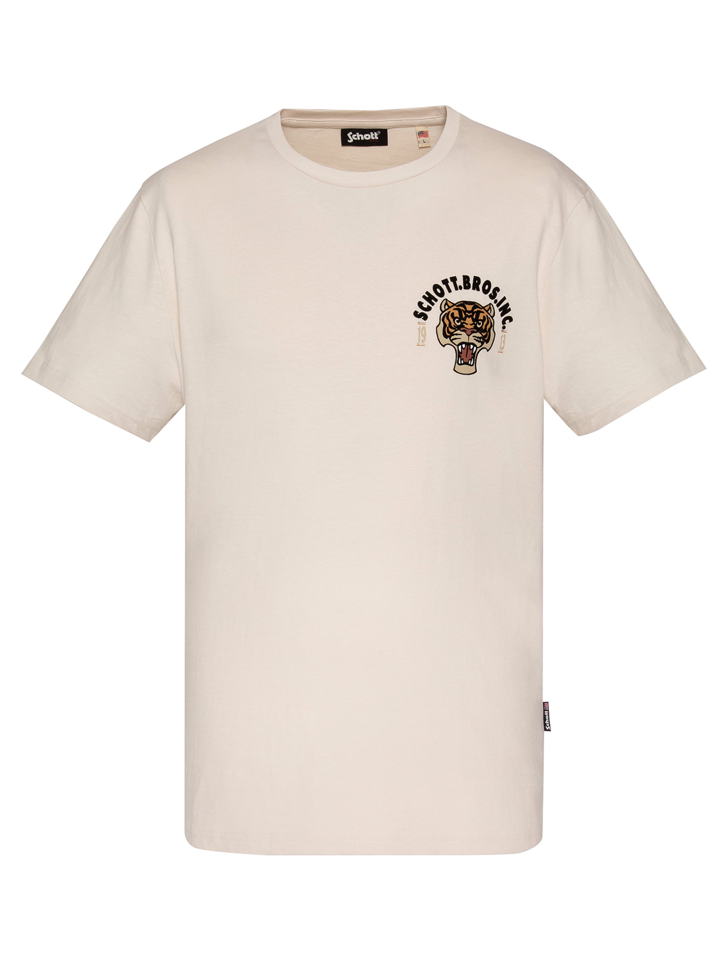 Schott NYC Shirt‌‌‌ in Weiß: Vorderseite