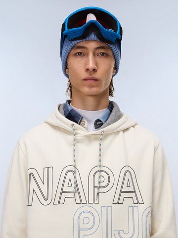 Sweat-shirt 'B-Fiemme' NAPAPIJRI en blanc