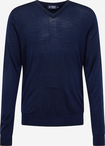 Hackett London Sweater in Blue: front