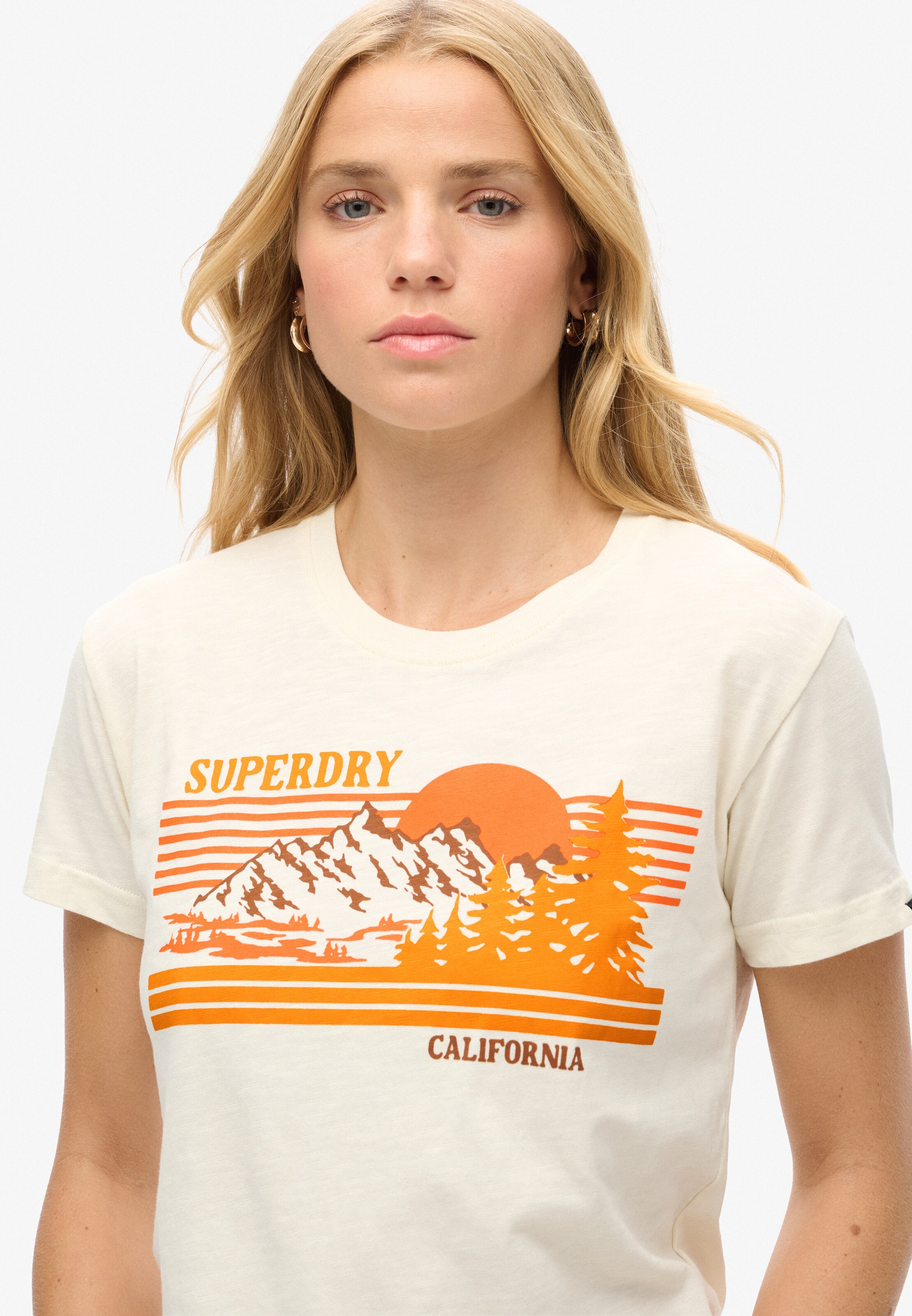 T-shirt Superdry en bleu