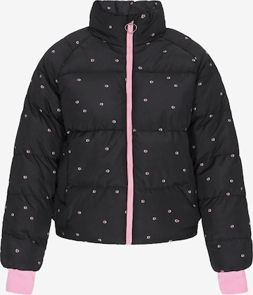 MYMO Talvitakki värissä musta: etupuoli