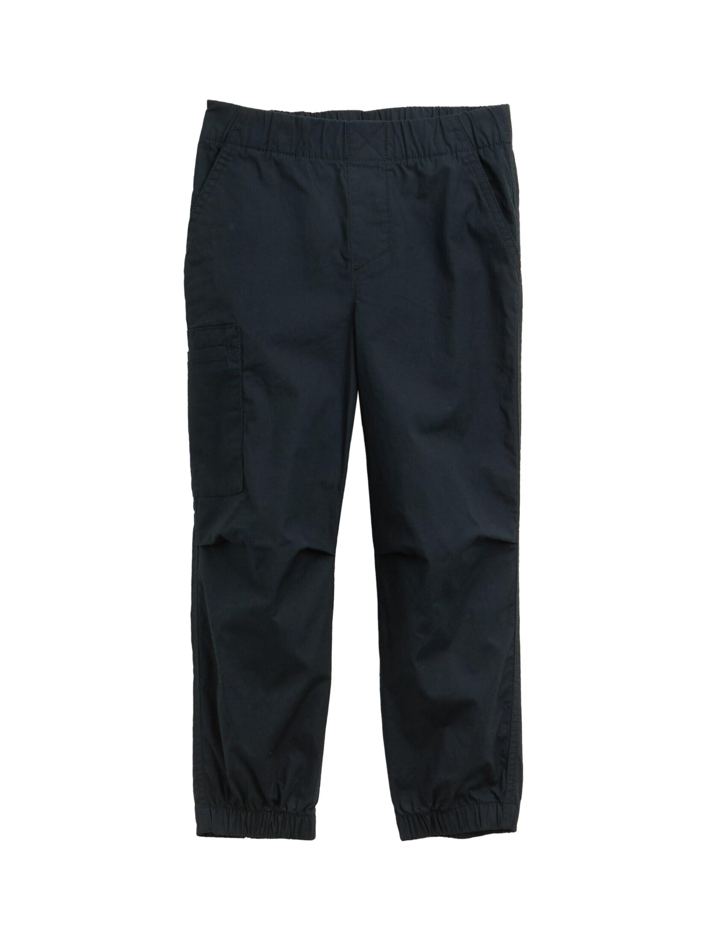 TOM TAILOR Loose fit Pants in Black: front