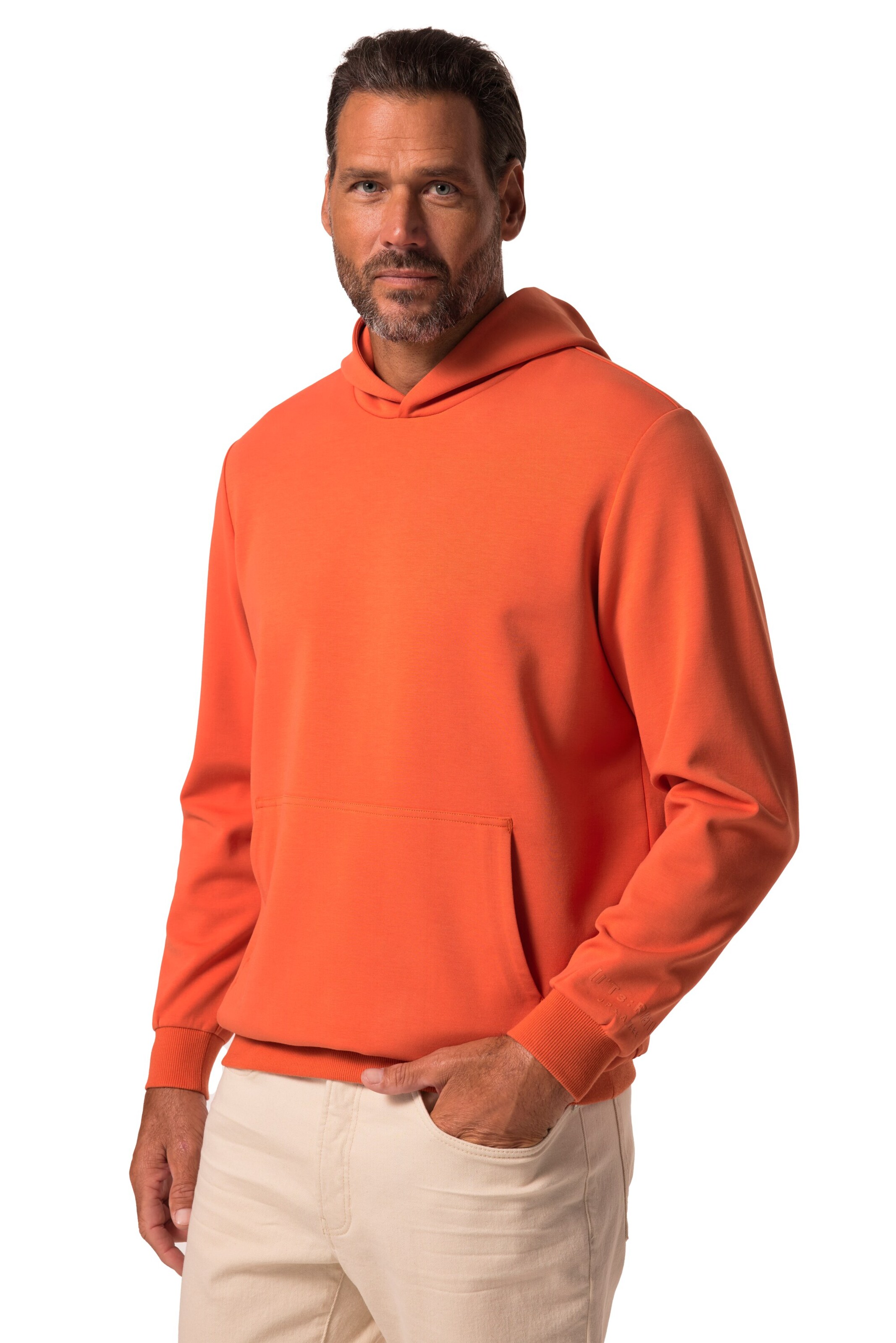 Veste de survêtement JP1880 en orange : devant