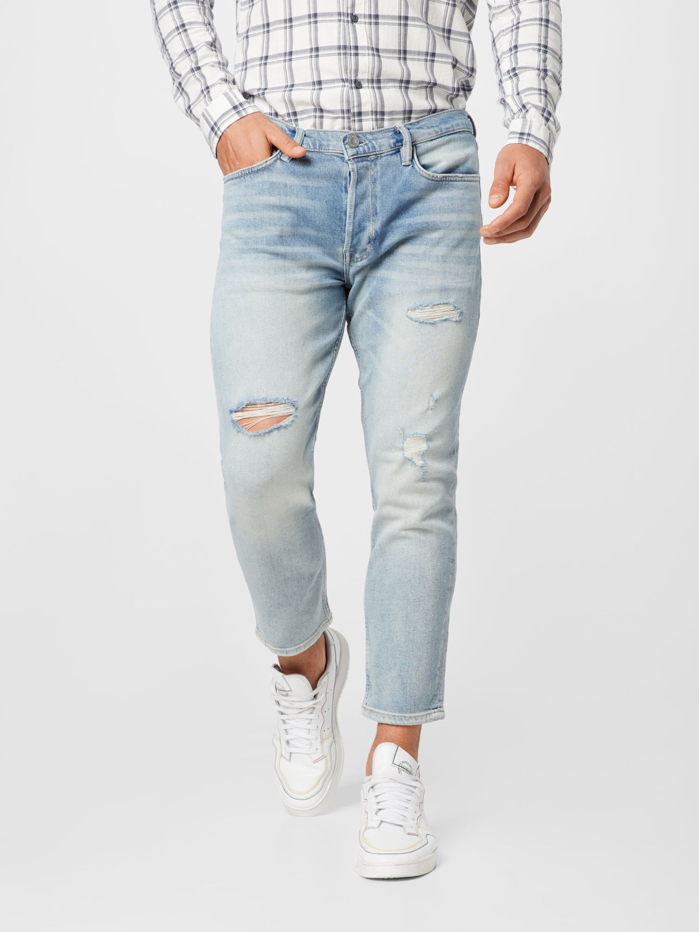 X6vpQ Abbigliamento AllSaints Jeans Jack in Blu Chiaro 