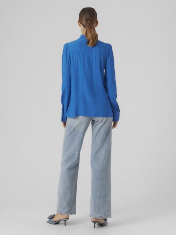 VERO MODA Blouse 'SELLA' in Blauw