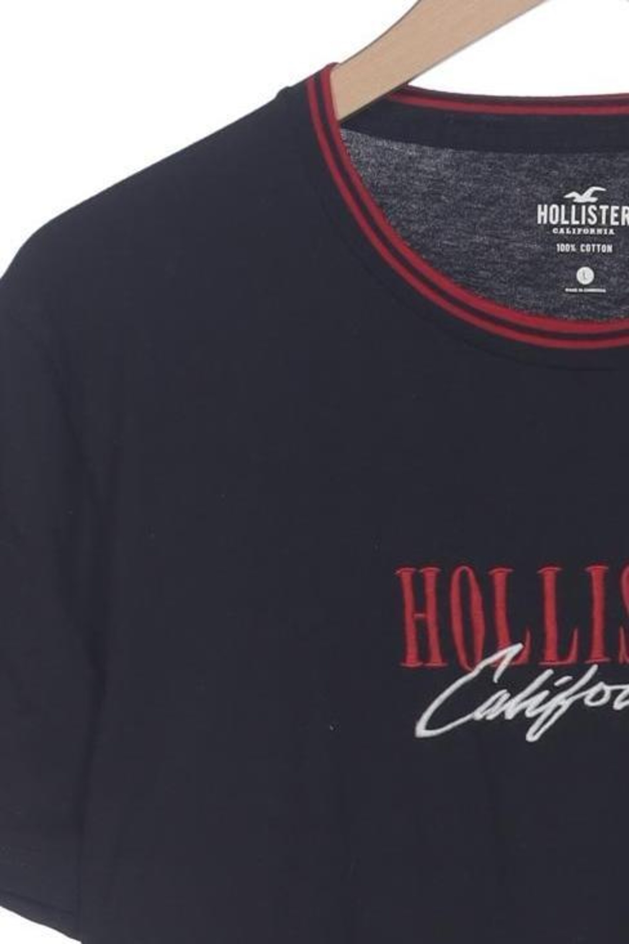 HOLLISTER Shirt in L in Black