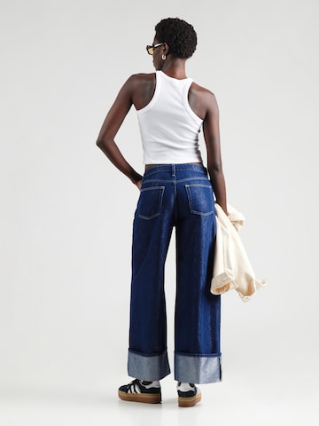 GAP Широки крачоли Дънки в синьо