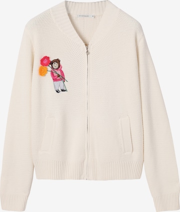 balta TATUUM Kardiganas 'NOVIE': priekis