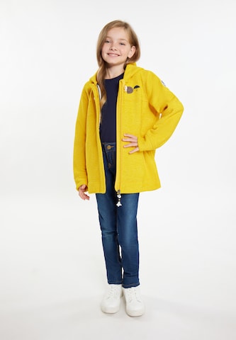 Schmuddelwedda Fleece jacket 'Rabine' in Yellow