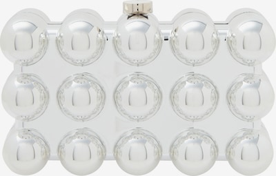 Clutch KRZY pe argintiu, Vizualizare produs