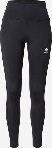 ADIDAS ORIGINALS Leggings 'Adicolor Classics Tonal 3-Stripes' in Black: front