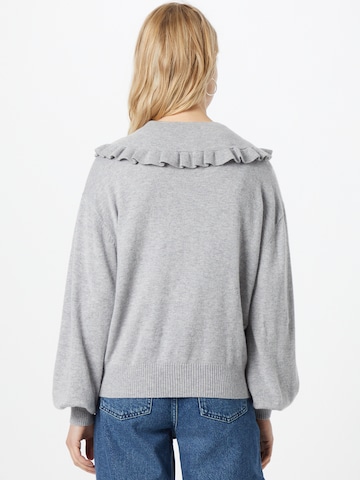 Aligne Genser 'Eva - Detachable collar jumper' i grå