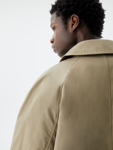 Pull&Bear Between-seasons coat in Beige