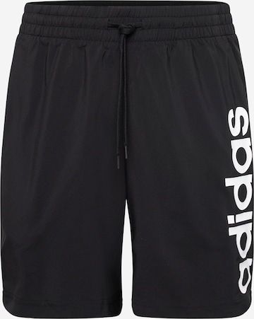 ADIDAS SPORTSWEAR Sportshorts 'Aeroready Essentials Chelsea Linear Logo' in Schwarz: predná strana