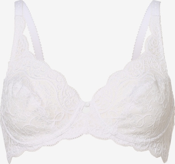 TRIUMPH T-shirt Bra in White: front