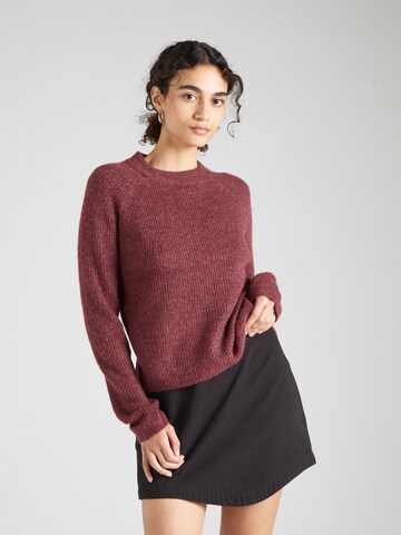 PIECES Sweater 'Ellen' in Red: front