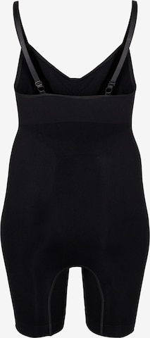 Devoted by Zizzi Shaping Bodysuit in Black