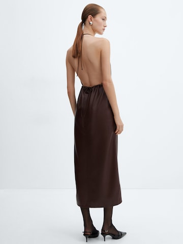 MANGO Dress 'Malbec' in Brown