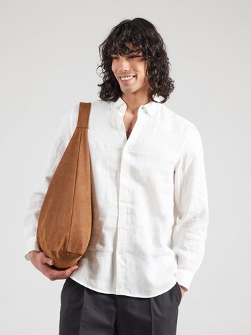 SCOTCH & SODA Regular fit Πουκάμισο 'CORE' σε λευκό: μπροστά