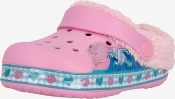 ZigZag Slippers in Pink: front