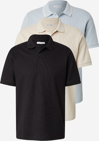 JACK & JONES Тениска 'JJEAUSTIN' в бежово: отпред