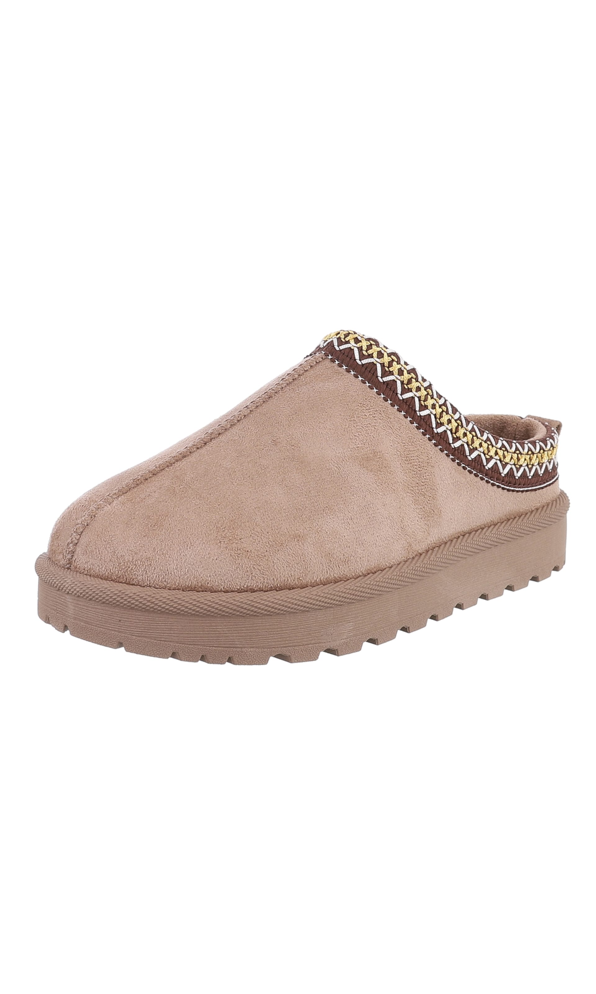 Ital-Design Mules in Brown: front