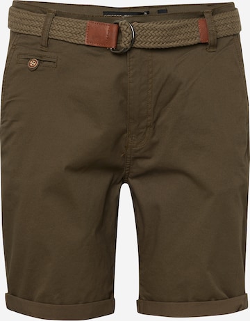 INDICODE JEANS Shorts 'Conor' in Grün: predná strana