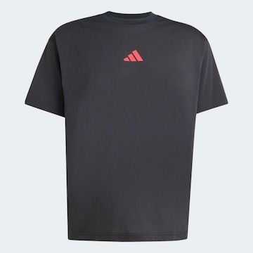 ADIDAS PERFORMANCE Funktionsshirt in Schwarz: Vorderseite