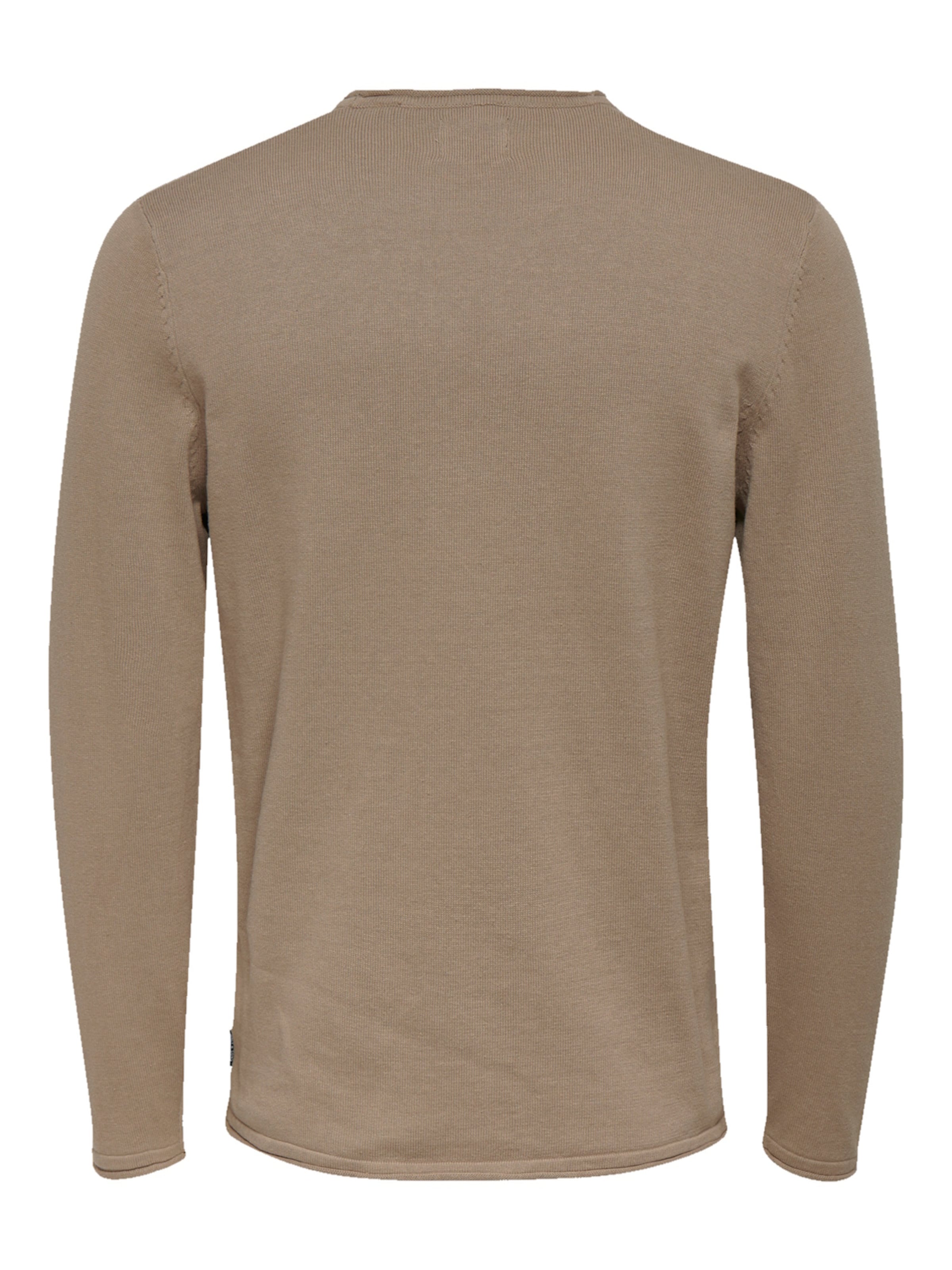 Only & Sons Pullover i brun