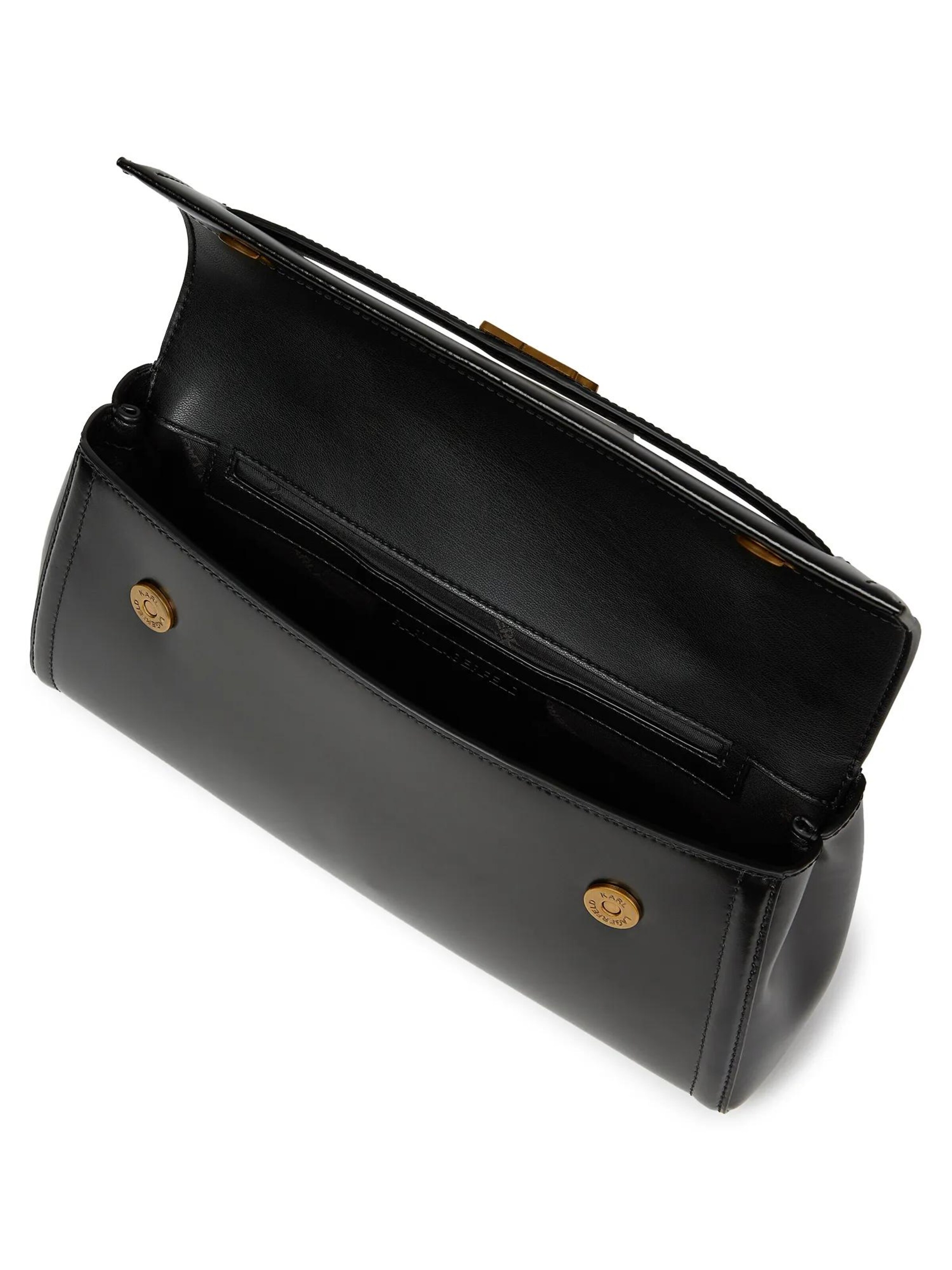 Karl Lagerfeld Pisemska torbica 'K/Autograph' | črna barva