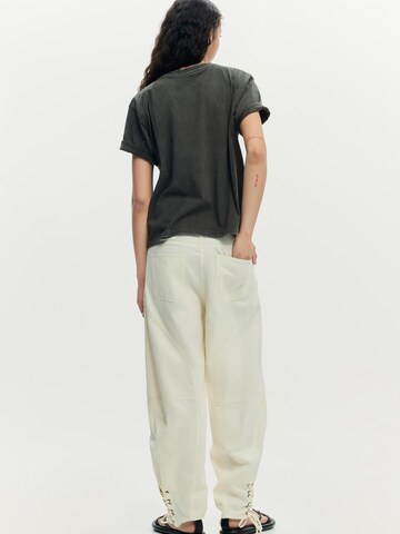 Desigual Koszulka 'Floral ' w kolorze szary